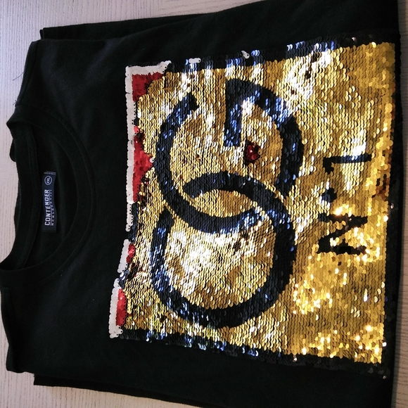 Contender Large Sequined‎ Logo Front Shirt … - Picture 5 of 5